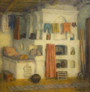 Старая теплая печь