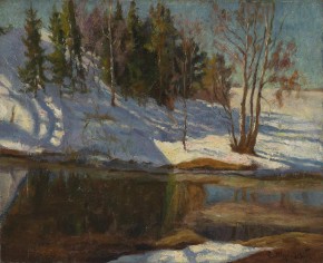 Весна. На речке