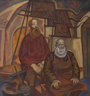 Pyotr and Kirill, blacksmiths from Pskov