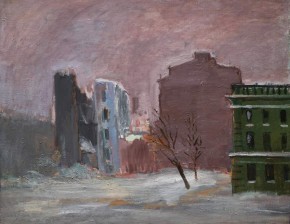 Блокадный пейзаж