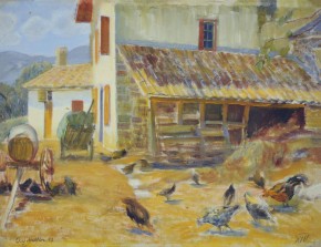 Дворик (У Мартэна. Пиренеи)