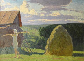 Сено скошено