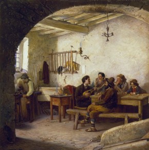 Внутренний вид римской остерии