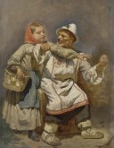 Татарин и девочка-торговка