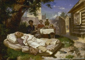 В жаркий день