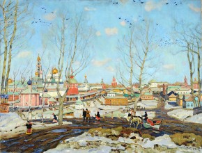 Весна в Троицкой лавре