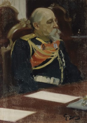 Портрет Н. И. Бобрикова