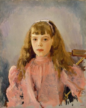 Портрет великой княжны Ольги Александровны в детстве