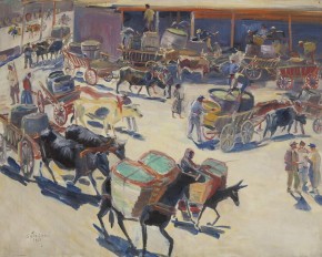 Прием винограда на Аштаракском пункте