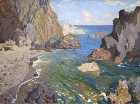 Пустынный берег. Крым