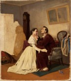 Приезд институтки к слепому отцу