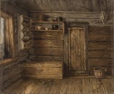 Внутренний вид избы