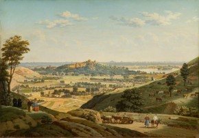 Вид горы Ван Шоу Шань и загородного дворца китайского императора в восьми верстах от Пекина по дороге в город Хойдень