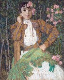 Испанка в зеленом