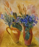 Два горшка с цветами