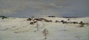 Зима в деревне