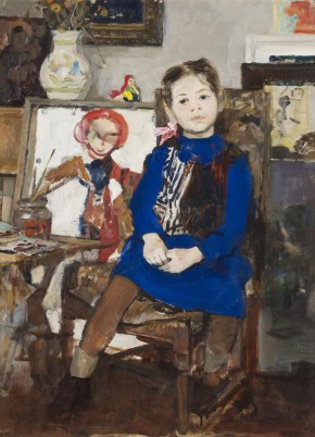 Верочка. Портрет дочери