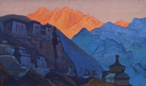 Тибет. Горящая вершина