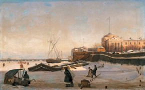 Зима. Петербургский вид