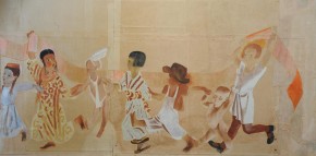 Хоровод детей всех наций. [Пятый фрагмент]