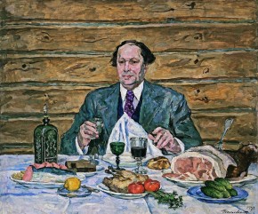 А. Н. Толстой в гостях у художника