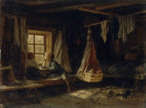 Дети в избе