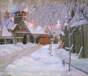 Приезд боярина в монастырь