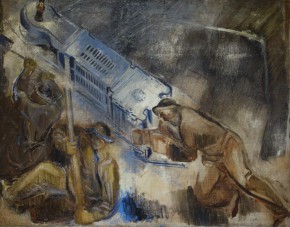 У врубовой машины в шахте