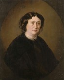 Портрет неизвестной в черном платье