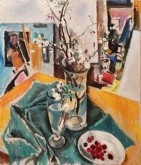 Натюрморт с черешней