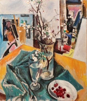 Натюрморт с черешней