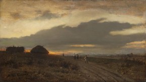 Деревня. Вечер