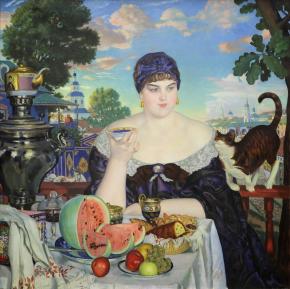 Купчиха за чаем