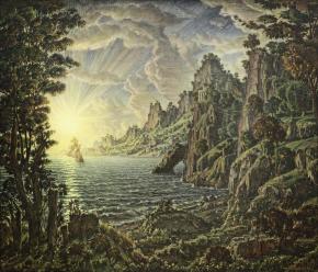 Корабли. Вечернее солнце