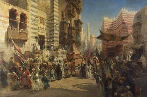 Перенесение священного ковра в Каире