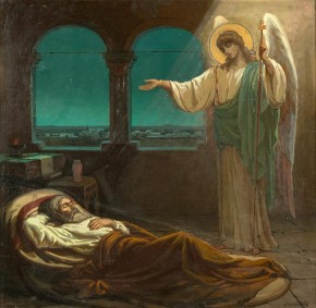 Сон Иосифа перед бегством в Египет