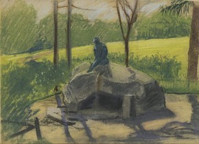 Статуя «Девушка, разбившая кувшин» в Царскосельском парке