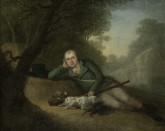 Охотник с собакой