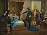 Петр I посещает госпожу Ментенон в 1717 году