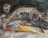 Натюрморт с птицей