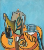 Натюрморт. Рыбки в бутылке