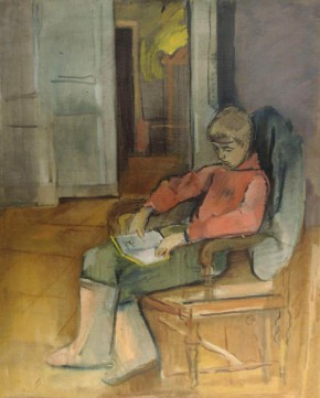 Портрет сына в интерьере