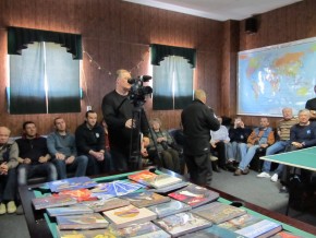 На открытии ВФ на станции Новолазаревская