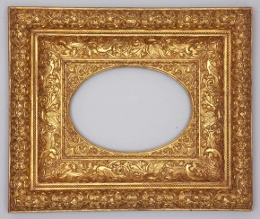 Рама для живописи В. В. Верещагина «Отставной дворецкий» [Ж-4181]