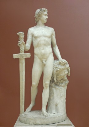 Давид-юноша, победитель Голиафа