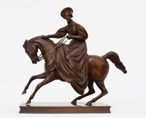 Императрица Александра Федоровна на маневрах в Калише в 1835 году