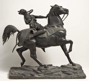 Раненная Ахиллесом царица амазонок Пенфессилея