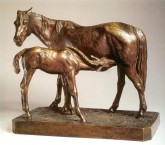 Кобыла с жеребенком