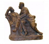 Художники Ян Францевич Ционглинский (1858-1912) и Константин Яковлевич Крыжицкий (1858-1911)