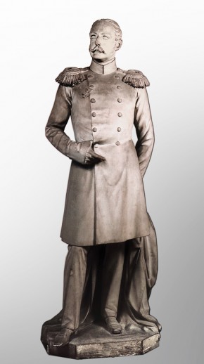 Статуя Николая I для парка Александрия в Петергофе